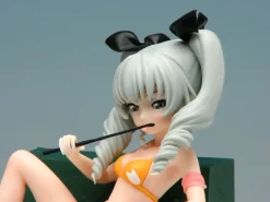 Hot Platz Girls und Panzer 1/10 Anchovy -Swimsuit ver.- Girls und Panzer 10th Anniversary Special Edition desu! Resin Kit