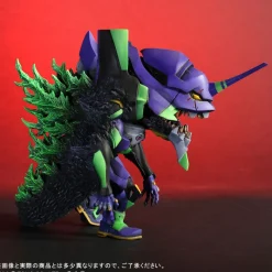 Plex , X-Plus Gojira vs. Evangelion - EVA-01 - DefoReal Series - 
