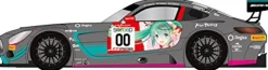 Outlet GOOD SMILE Racing As Manufacturer GOOD SMILE Racing - Hatsune Miku - Itasha - 1/32 - AMG 2017 SPA24H Finals Ver. (GOOD SMILE Racing)