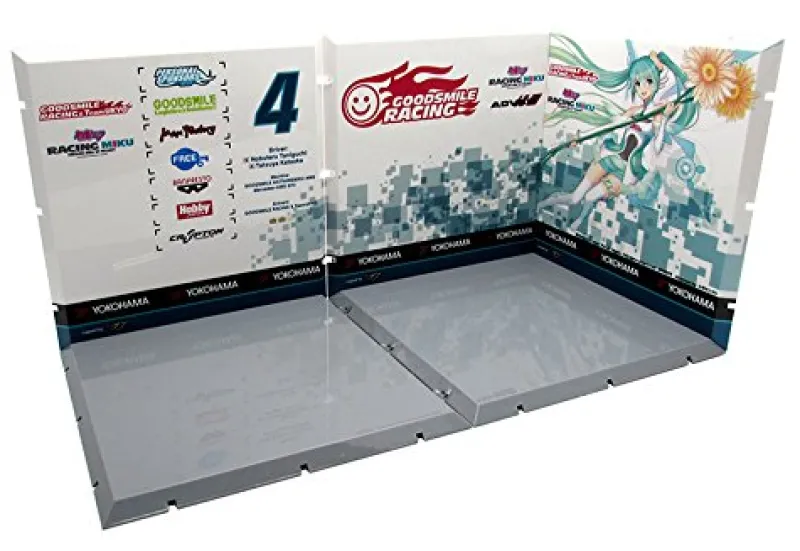 Best Good Smile Company As Distributor, PLM As Manufacturer GOOD SMILE Racing - Hatsune Miku - Dioramansion 150 - Racing Miku 2017 Pit A - Racing 2017 ver. (Good Smile Company, PLM)