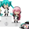 Good Smile Company GOOD SMILE Racing - Vocaloid - Hatsune Miku - Nendoroid Petit - Racing 2011 - Set New