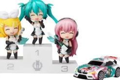 Good Smile Company GOOD SMILE Racing - Vocaloid - Hatsune Miku - Nendoroid Petit - Racing 2011 - Set New