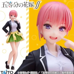 Taito Gotoubun no Hanayome ∬ - Nakano Ichika - Coreful Figure - Uniform Ver., Renewal Edition Best