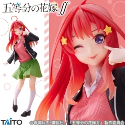 Best Taito Gotoubun no Hanayome ∬ - Nakano Itsuki - Coreful Figure - Seifuku Renewal ver.