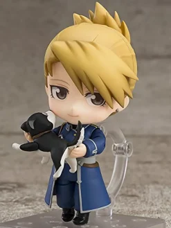 Hot Good Smile Company As Manufacturer Hagane no Renkinjutsushi Fullmetal Alchemist - Black Hayate - Riza Hawkeye - Nendoroid #906 (Good Smile Company)