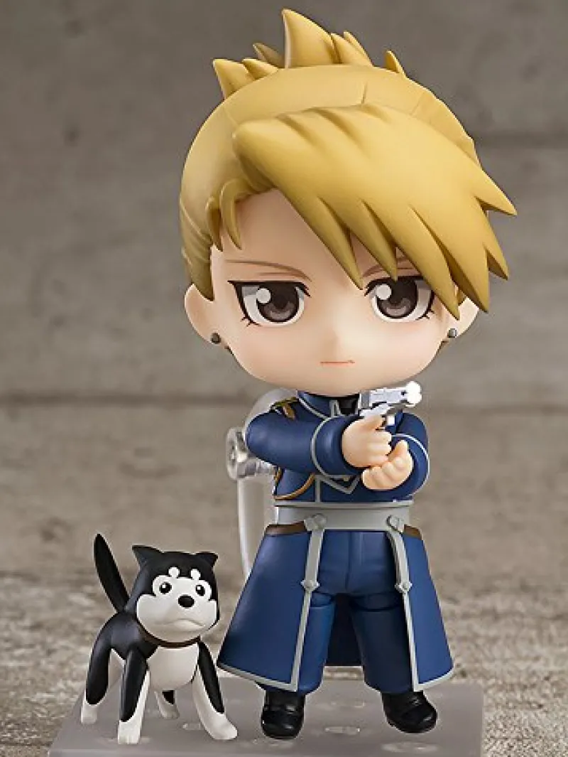 Hot Good Smile Company As Manufacturer Hagane no Renkinjutsushi Fullmetal Alchemist - Black Hayate - Riza Hawkeye - Nendoroid #906 (Good Smile Company)