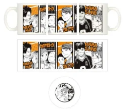 Online Jump Shop Haikyuu!! - Aone Takanobu - Futakuchi Kenji - Hinata Shouyou - Iwaizumi Hajime - Kageyama Tobio - Kozume Kenma - Kuroo Tetsurou - Oikawa Tooru - Mug - Jump Festa 2014