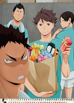 Ensky Haikyuu!! - Calendar - Wall Calendar - 2015 [Magazine] New