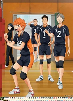 Ensky Haikyuu!! - Calendar - Wall Calendar - 2015 [Magazine] New