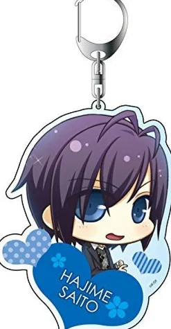 Outlet Contents Seed Hakuouki SSL ~Sweet School Life~ - Saitou Hajime - Deka Keyholder - Keyholder