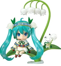 Hot Good Smile Company Hatsune Miku - Snow Miku Snow Bell Ver. - Nendoroid #493