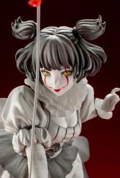 New Kotobukiya It (2017) - Pennywise - Bishoujo Statue - Horror Bishoujo - 1/7 - Monochrome Ver.