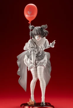 New Kotobukiya It (2017) - Pennywise - Bishoujo Statue - Horror Bishoujo - 1/7 - Monochrome Ver.