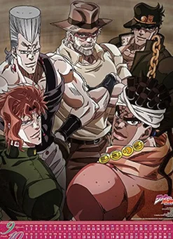 Try-X Jojo no Kimyou na Bouken - Calendar - Wall Calendar - 2015 [Magazine] Discount