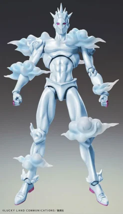 メディコス・エンタテインメント Jojo no Kimyou na Bouken - Stone Ocean - Weather Report (Stand) - Super Action Statue (Medicos Entertainment)