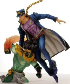 Outlet Bandai Jojo no Kimyou na Bouken - Stardust Crusaders - Kuujou Joutarou - The Rival vs 1 - Star Platinum - DXF Figure (Banpresto)
