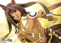 Sale Broccoli Kamigami no Asobi - Ludere deorum - Totsuka Takeru - Clear Poster - Kamigami no Asobi Trading Clear Poster