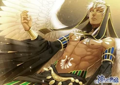 Sale Broccoli Kamigami no Asobi - Ludere deorum - Totsuka Takeru - Clear Poster - Kamigami no Asobi Trading Clear Poster