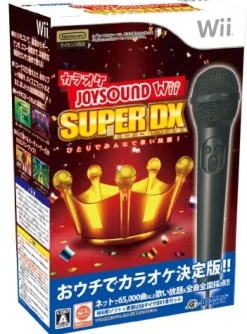 Outlet Hudson Karaoke Joysound Wii Super DX: Hitori de Minna de Utai Houdai! (w/Microphone)