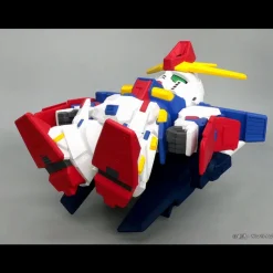 Clearance Plex Kidou Senshi Gundam ZZ - MSZ-010 ZZ Gundam - Jumbo Soft Vinyl Figure SD