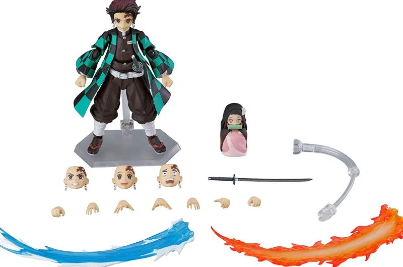 Hot Max Factory Kimetsu no Yaiba - Kamado Nezuko - Kamado Tanjirou - Figma #498 - DX Edition