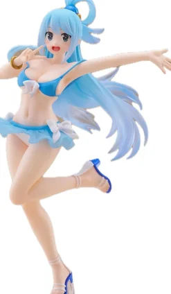 Best Taito as Manufacturer Kono Subarashii Sekai ni Shukufuku o! 3 - Aqua - Coreful Figure - Mizugi ver. (Taito)
