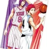 Outlet Movic Kuroko no Basket - Akashi Seijuurou - Murasakibara Atsushi - Clear Poster