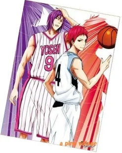 Outlet Movic Kuroko no Basket - Akashi Seijuurou - Murasakibara Atsushi - Clear Poster