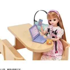 Takara Tomy Licca-chan - Doll Clothes - Miniature - LG-11 - Itsudemo Remote Personal Computer Smartphone Set Discount