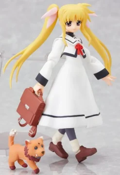 Clearance Max Factory Mahou Shoujo Lyrical Nanoha A's - Arf - Fate Testarossa - Figma #062 - School Uniform Ver.