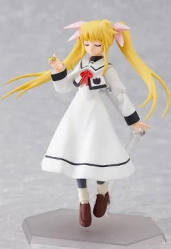 Clearance Max Factory Mahou Shoujo Lyrical Nanoha A's - Arf - Fate Testarossa - Figma #062 - School Uniform Ver.
