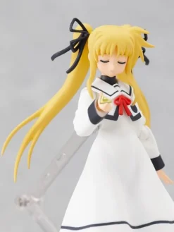 Clearance Max Factory Mahou Shoujo Lyrical Nanoha A's - Arf - Fate Testarossa - Figma #062 - School Uniform Ver.