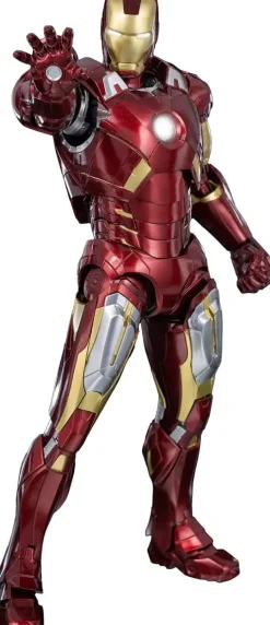 ThreeZero Marvel Studios - The Infinity Saga - DLX Iron Man - Mark 7 Outlet