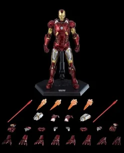 ThreeZero Marvel Studios - The Infinity Saga - DLX Iron Man - Mark 7 Outlet