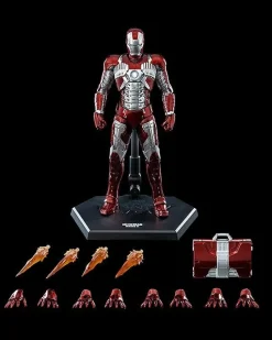 Threezero Marvel Studios: Infinity Saga - DLX - Iron Man - Mark 5