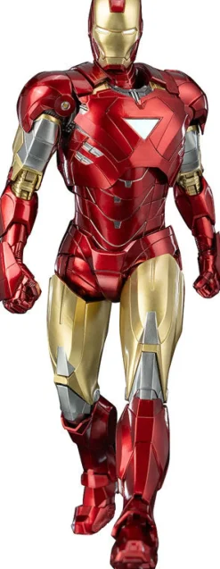 Threezero Marvel Studios: The Infinity Saga - DLX - Iron Man - Mark 6 Sale