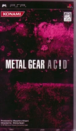 New Konami Metal Gear Acid