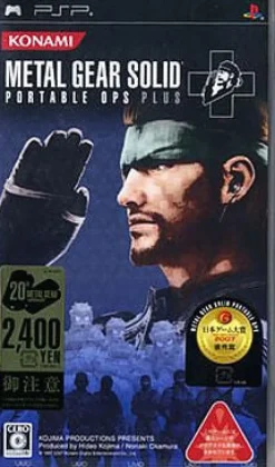 Clearance Konami Metal Gear Solid Portable Ops +