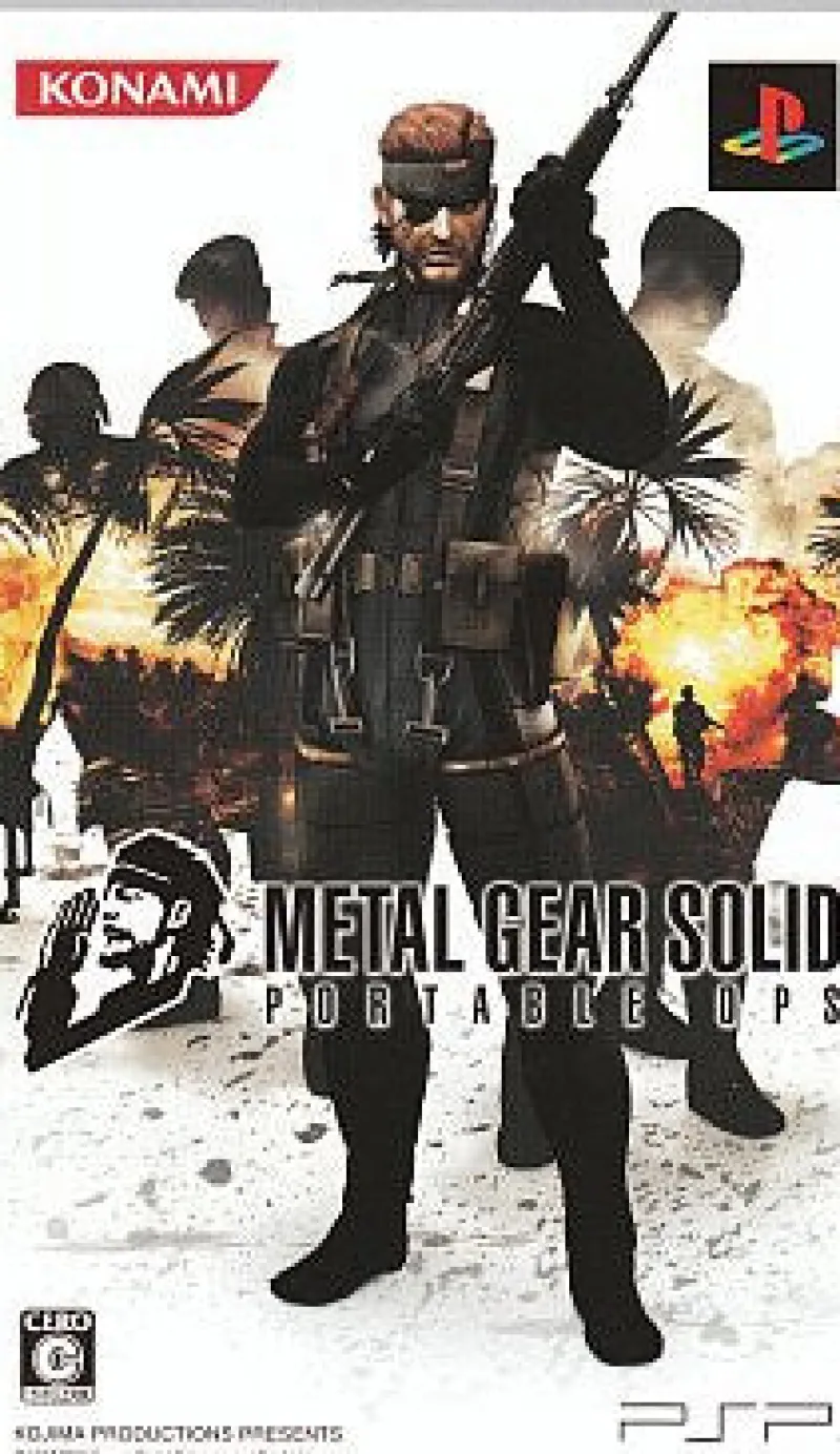 Konami Metal Gear Solid 20th Anniversary: Metal Gear Solid Portable Ops Clearance
