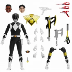 Clearance Super 7 Mighty Morphin Power Rangers/ Black Ranger Ultimate Action Figure