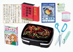 Re-Ment Miniature - My Childhood Room - Puchi Sample Series - Pencil Case - Sewing Box - Game Console - Bed - Plastic Model - School Bag - Scooter - Telescope Best