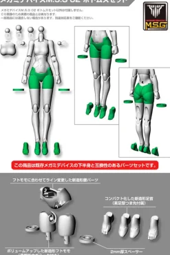 Kotobukiya M.S.G - Megami Device M.S.G. 02 - Bottoms Set - 1/1 - Skin Color D