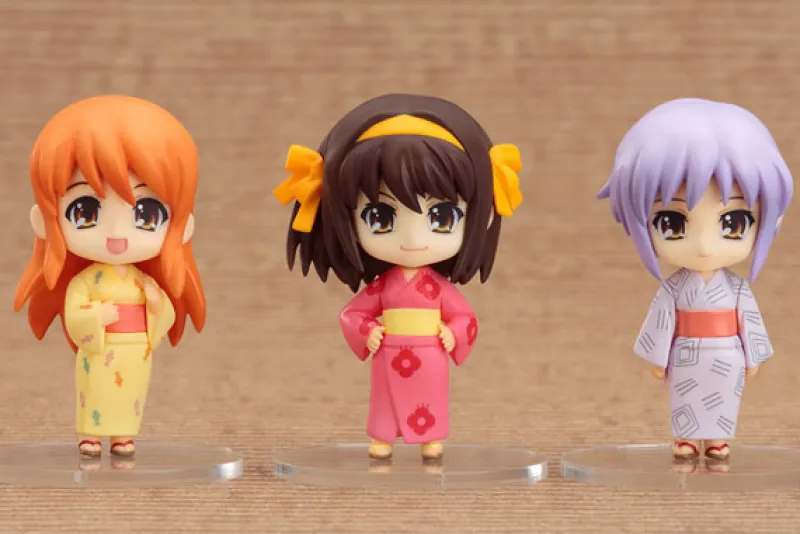 Hot グッドスマイルカンパニー Nendoroid Petite "The Melancholy of Haruhi Suzumiya" Haruhi Summer Festival Set