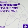 New Nintendo 64 Controller Bros - Midnight Blue Controller