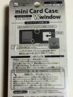 Toytech Nintendo DS Mini Card Case Window Discount