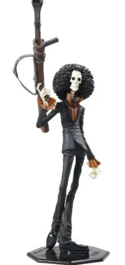 MegaHouse One Piece - Brook - Portrait Of Pirates Strong Edition - Excellent Model - 1/8