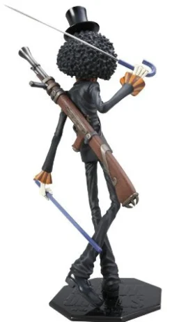 MegaHouse One Piece - Brook - Portrait Of Pirates Strong Edition - Excellent Model - 1/8