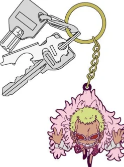 Sale Cospa One Piece - Donquixote Doflamingo - Keyholder - Rubber Strap - Tsumamare