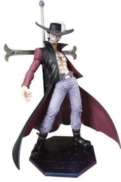 MegaHouse One Piece - Juracule Mihawk - Portrait Of Pirates DX - Excellent Model - 1/8