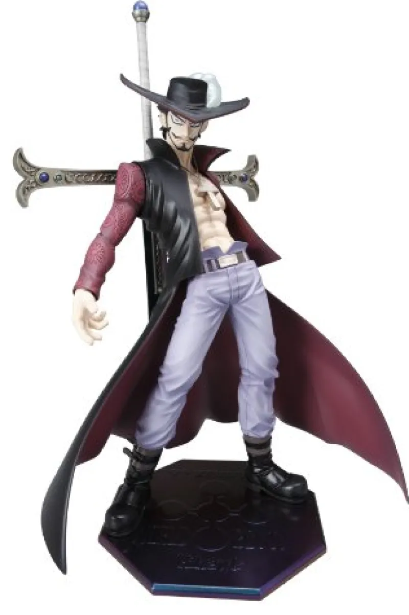 MegaHouse One Piece - Juracule Mihawk - Portrait Of Pirates DX - Excellent Model - 1/8